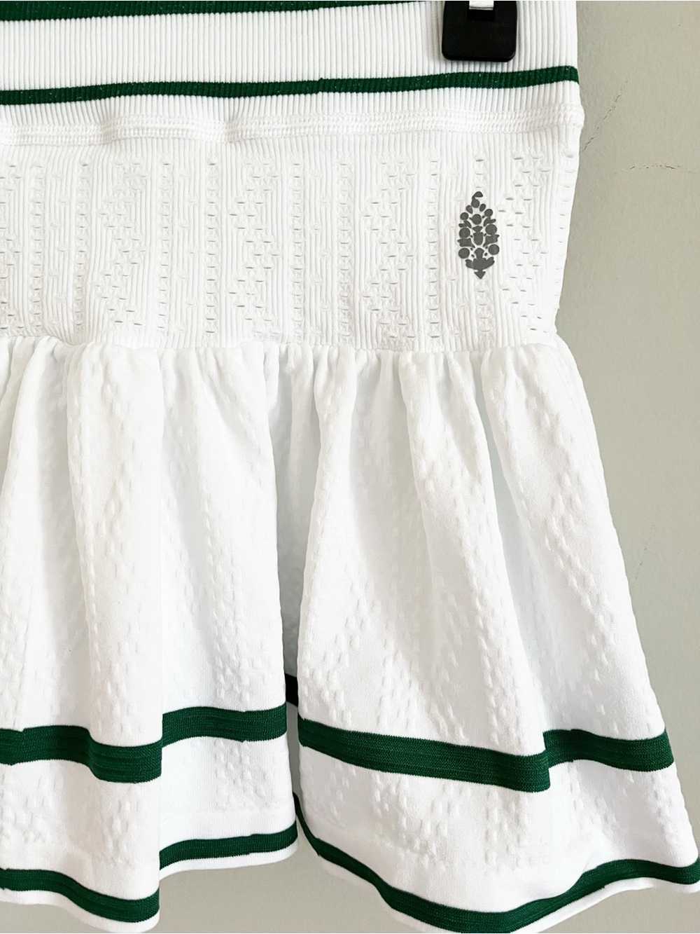 Free People Movement white/green skort - Picture 4 of 11